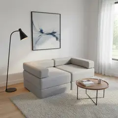 DISEÑOS VALESTRINI - SOFA CAMA ARKOS EN FELPA