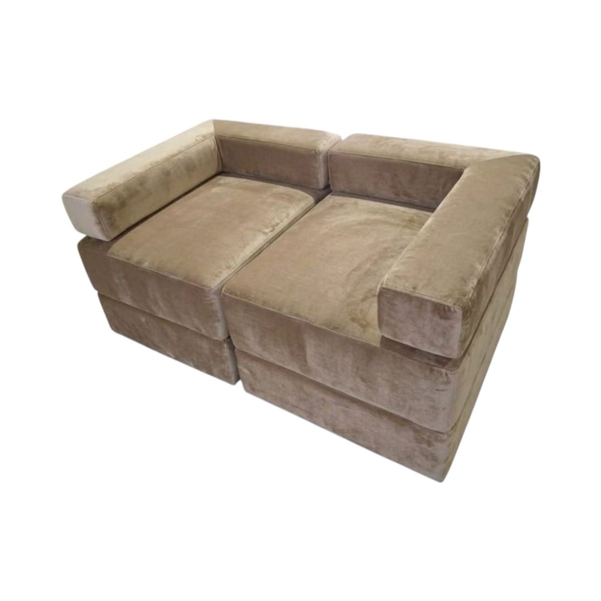 DISEÑOS VALESTRINI - SOFA CAMA ARKOS EN FELPA