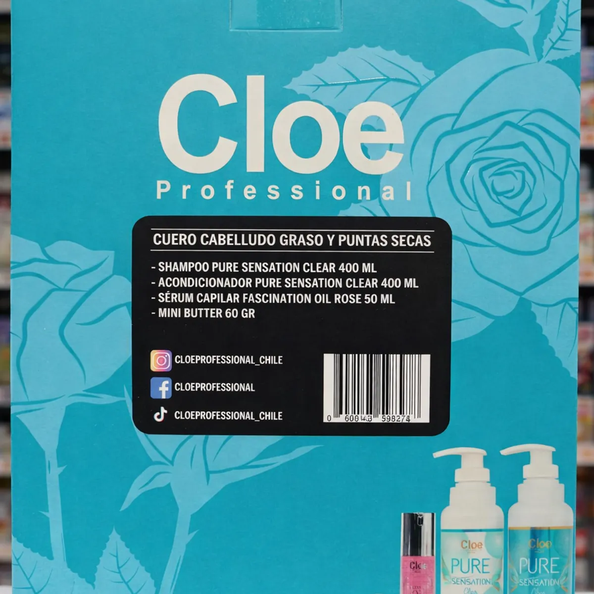 CLOE - Set Capilar Cloe Professional Pelo Graso Y Puntas Secas