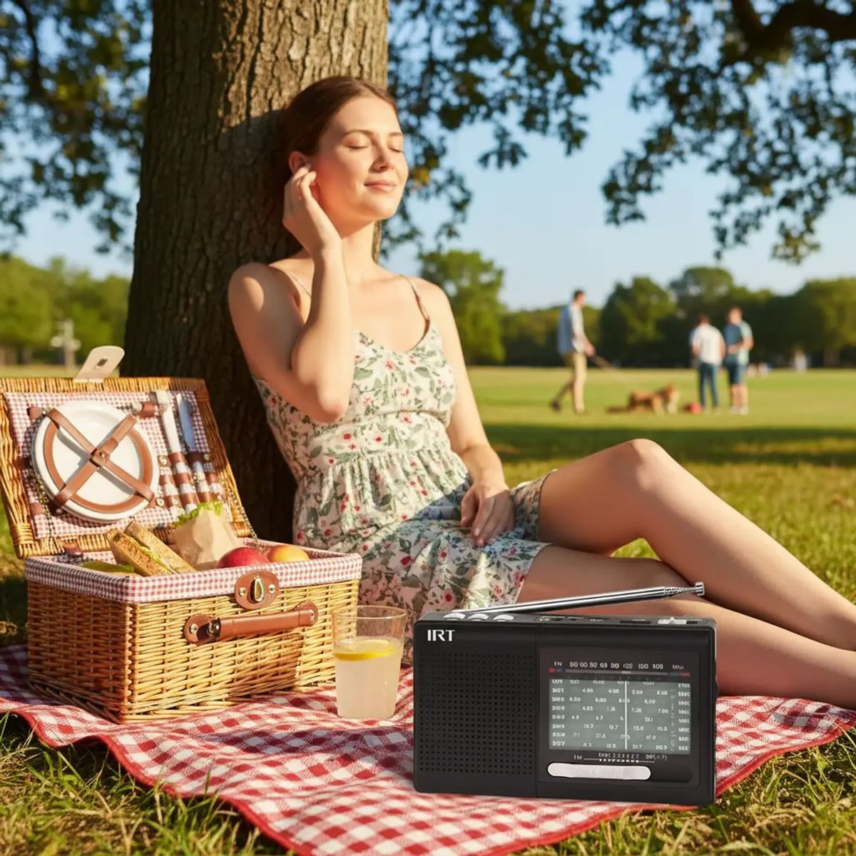 IRT - Radio Portatil Irt Am/fm/sw/usb/msd 9 Bandas