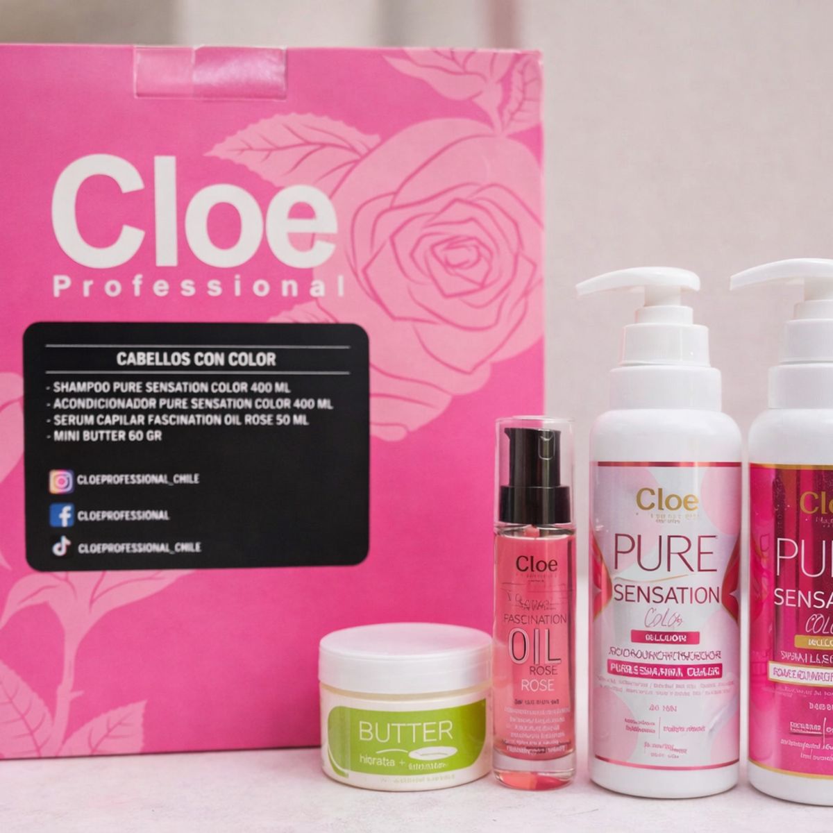 CLOE - Kit Tratamiento Capilar Cloe Pure Sensation Color