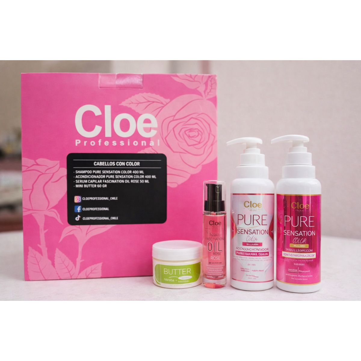 CLOE - Kit Tratamiento Capilar Cloe Pure Sensation Color