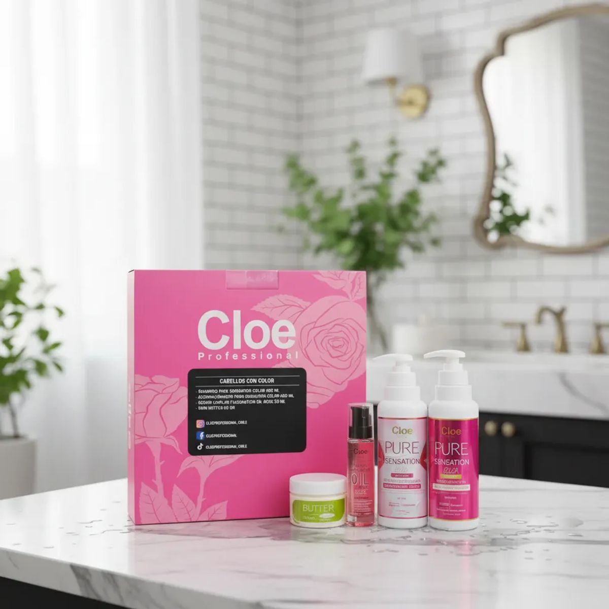 CLOE - Kit Tratamiento Capilar Cloe Pure Sensation Color