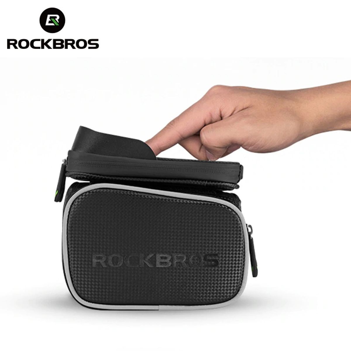 ROCKBROS - Bolso para bicicleta con soporte para teléfono Rockbros 009-4