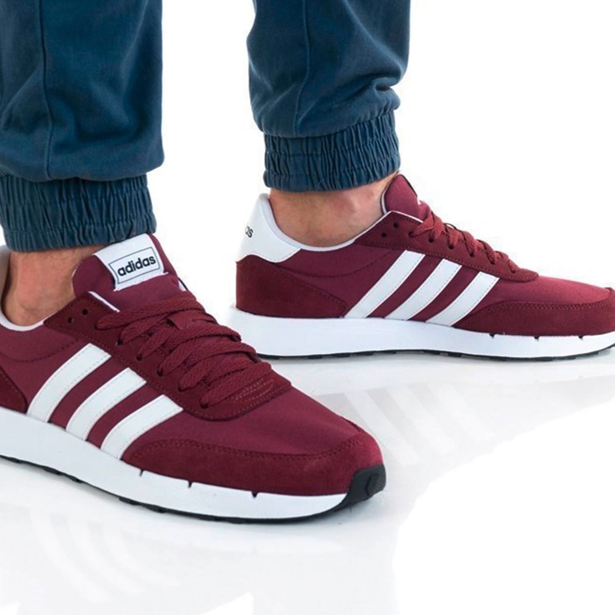 ADIDAS - Zapatilla Urbana Hombre Rojo Adidas