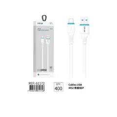 IRM - Cable De Carga Compatible iPhone 6 7 8 X Ipad Lightning 1 Metro Marca