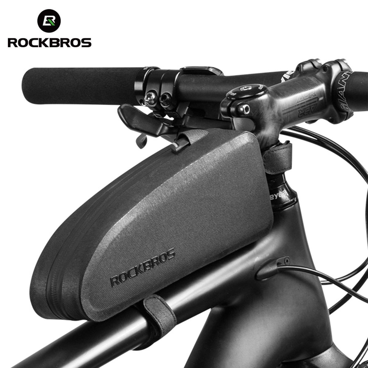 ROCKBROS - Bolso de Bicicleta impermeable de tubo Rockbros AS-019