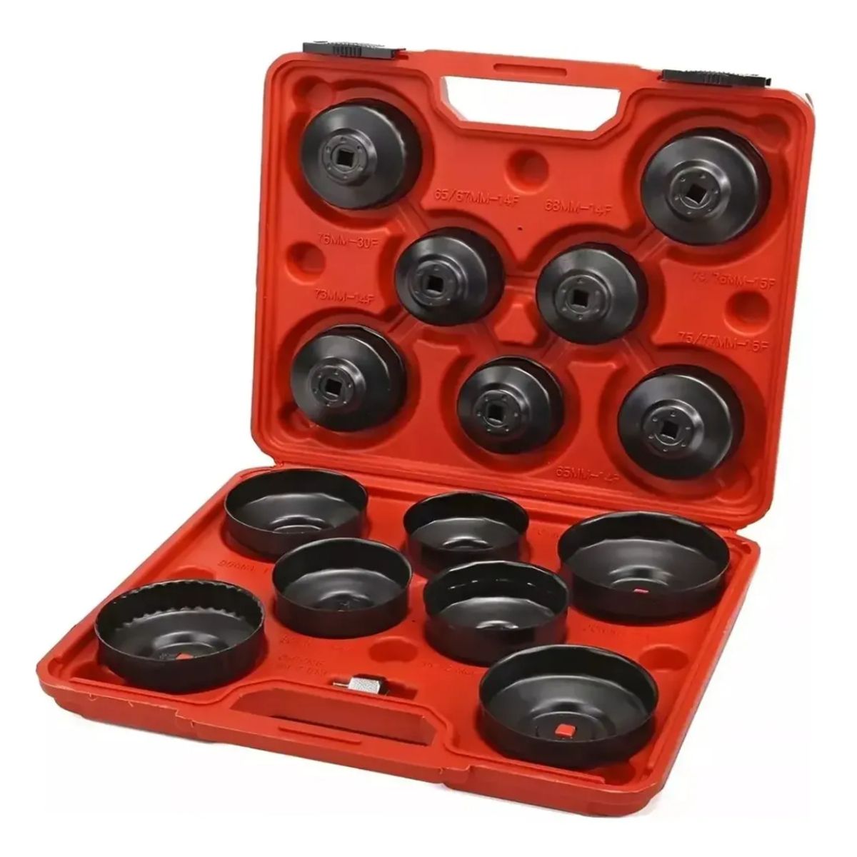 GENERICO - Set Saca Copas Saca Filtro Universal Aceite Llave 14pc