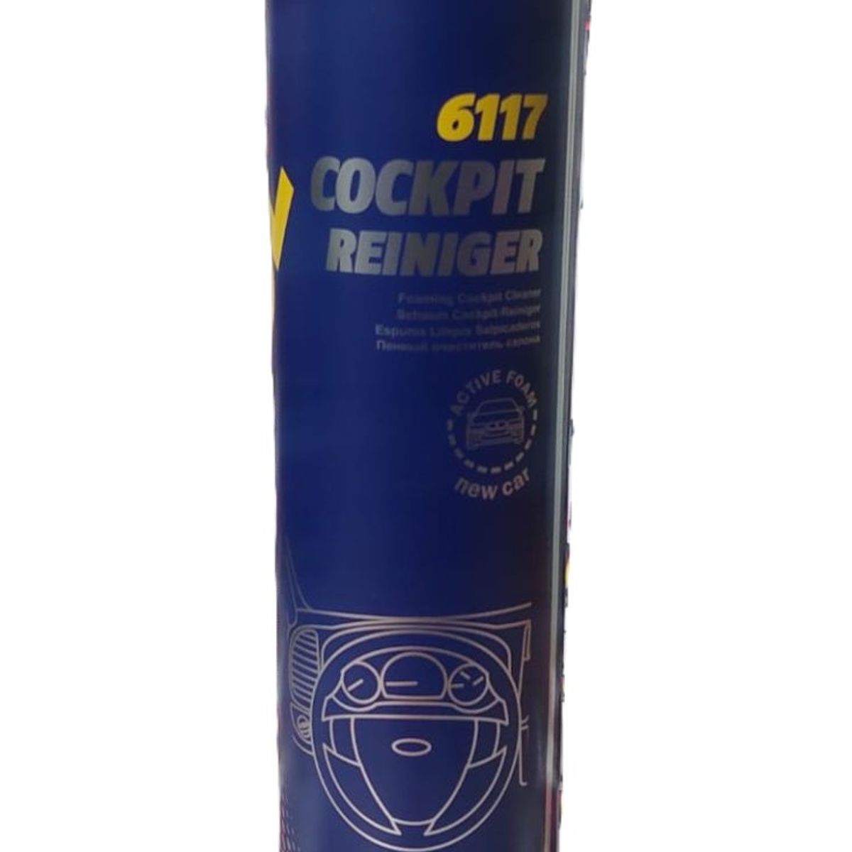 GENERICO - COCKPIT REINIGER ESPUMA LIMPIA E HIDRATA PLASTICOS MANNOL