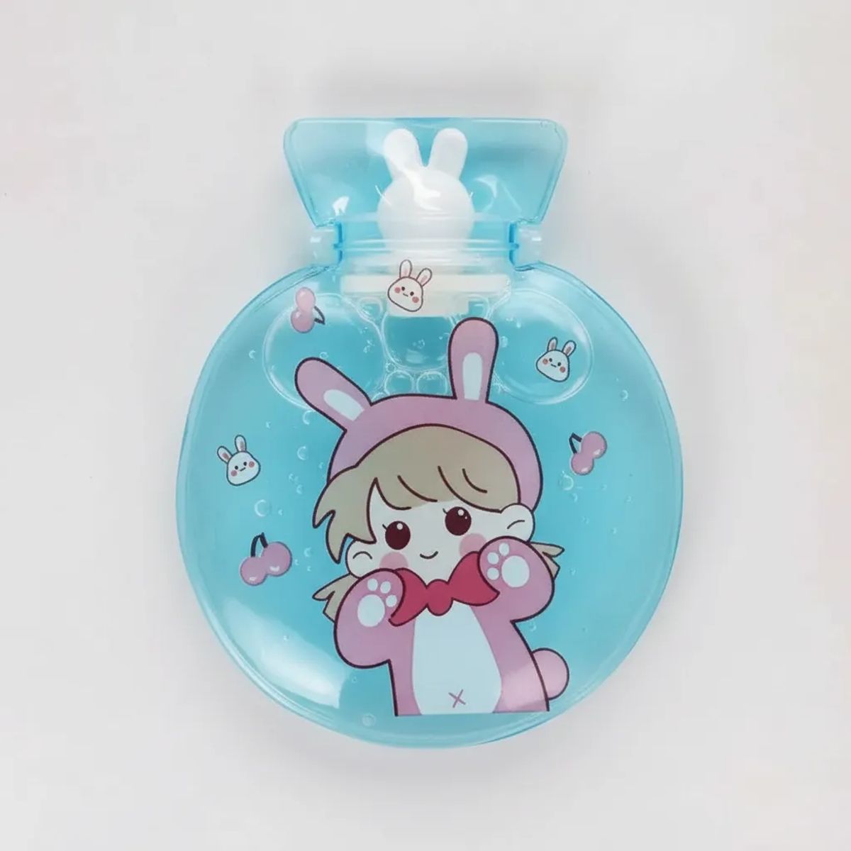 GENERICO - Set 2 Guatero de Mano Mini Circular Infantil Kawaii 300ml