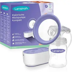 LANSINOH - Extractor De Leche Eléctrico Compact Single