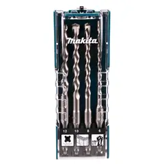 MAKITA - Set de Brocas SDS Plus 4pzs 6,8,10,12 X 160mm D-74756
