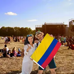 GENERICO - Bandera de Colombia de 150cm x 90cm de Poliéster