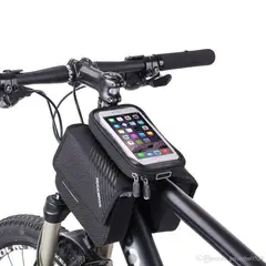 ROCKBROS - Bolso para bicicleta con soporte para teléfono 030-060