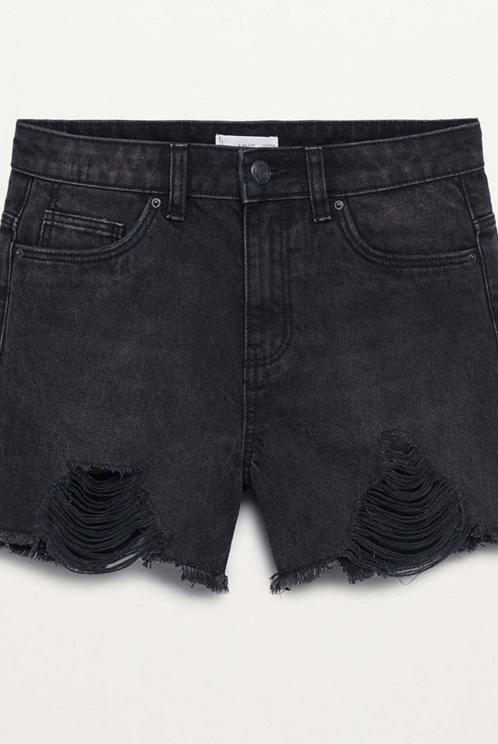 MANGO TEEN - Short Denim Rotos Decorativos