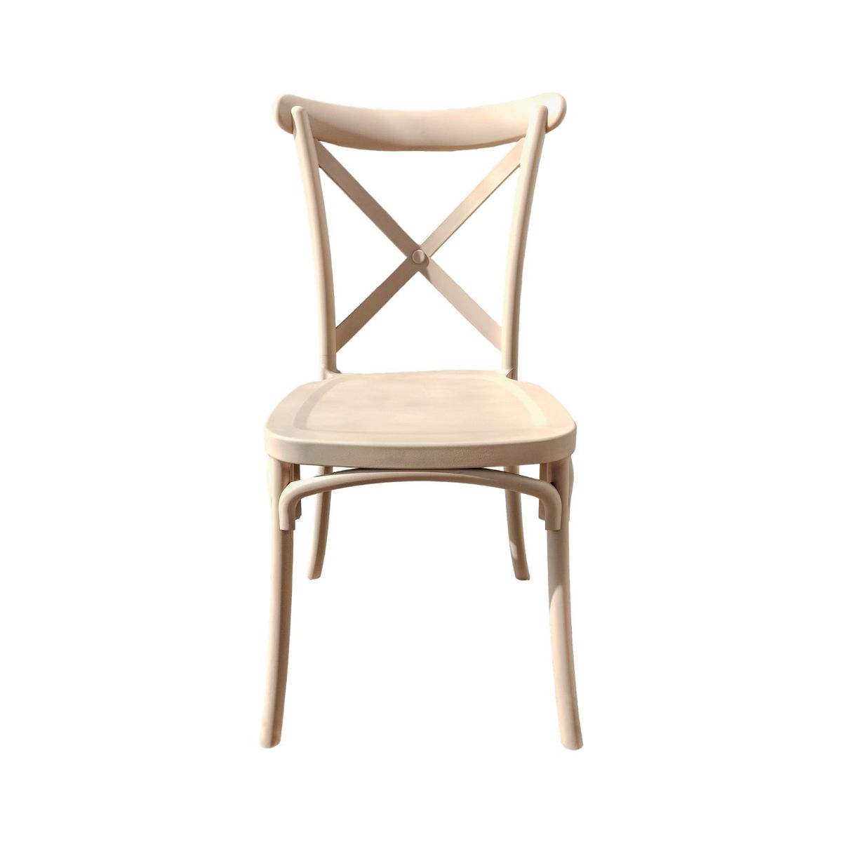 TODODESCUENTO - Pack 4 Sillas Crossback - Beige