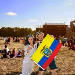 GENERICO - Bandera de Ecuador de 150cm x 90cm de Poliéster