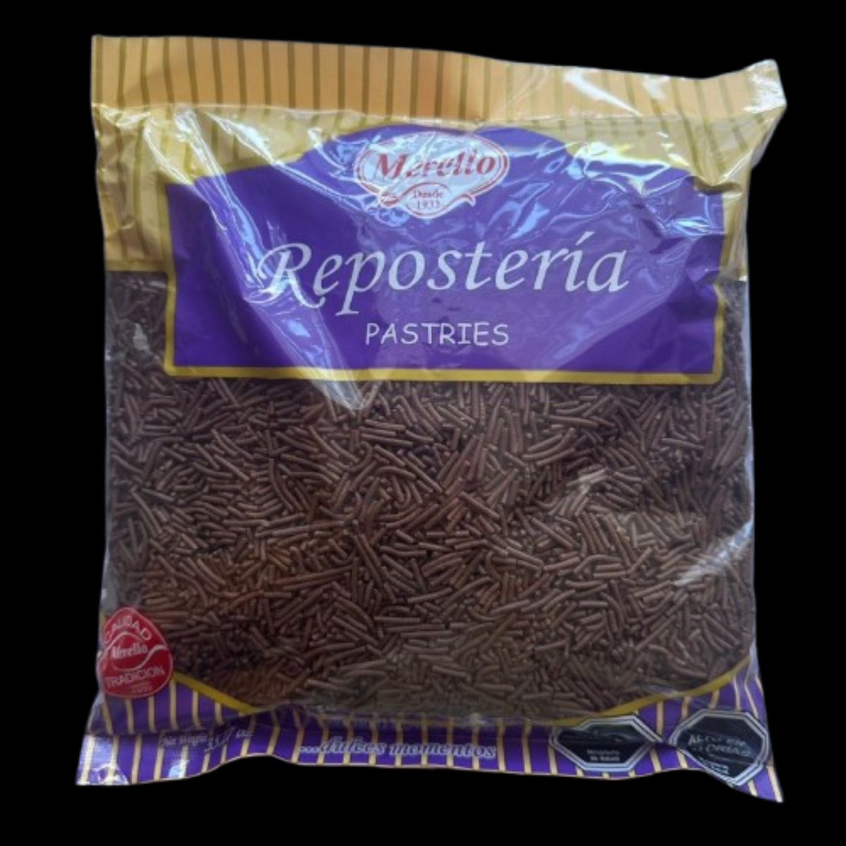 GENERICO - Decoracion Palitos Chocolate Comestible Merello 1 kg