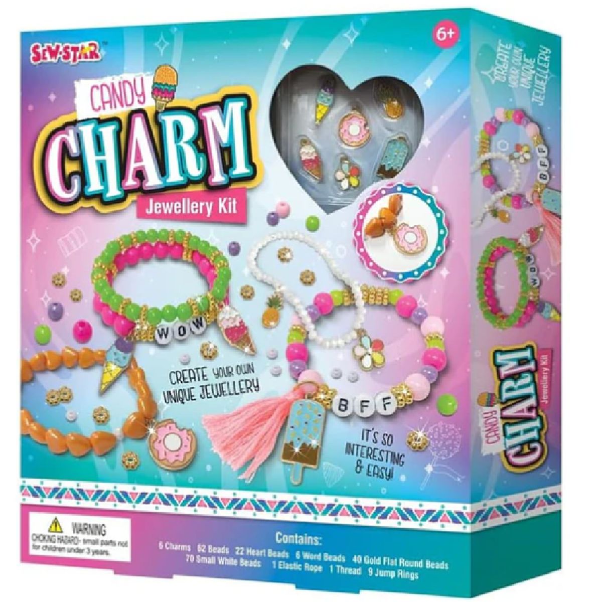 SEW STAR - Sew Star Mini Set de Joyas para Crear Pulseras