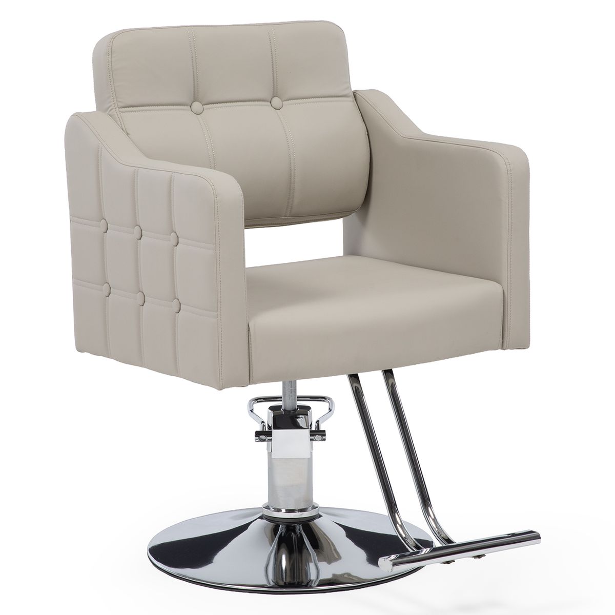 IMPOSALON - silla hidraulica de peluqueria classic color gris