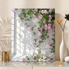 GENERICO - Pintura Por Números 40x30 Enredadera de Flores