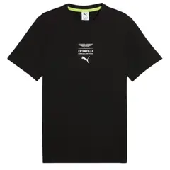 PUMA - Polera Aston Martin Racing Oficial 2026 Fanwear Negra