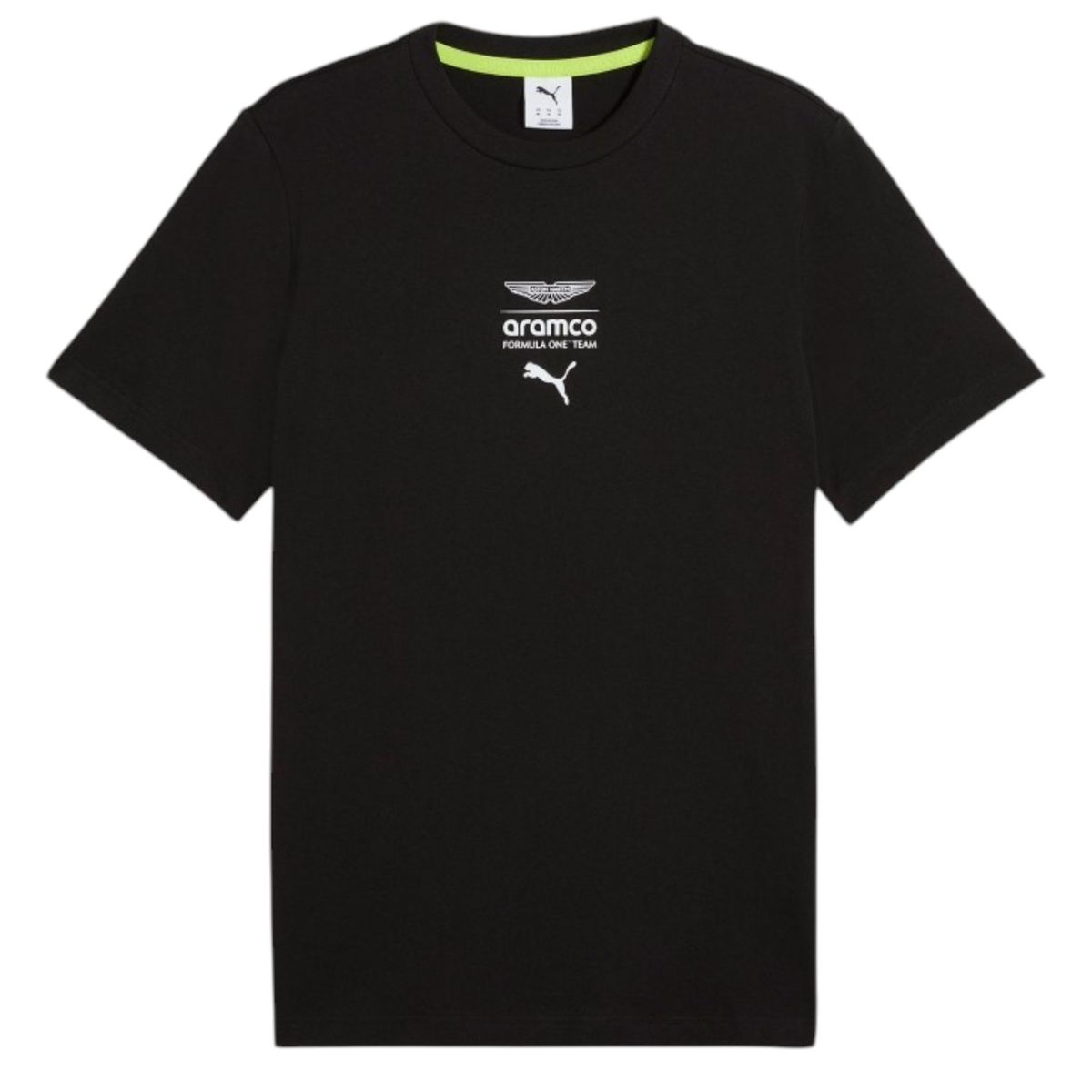 PUMA - Polera PUMA Aston Martin Racing Oficial 2026 Fanwear Negra