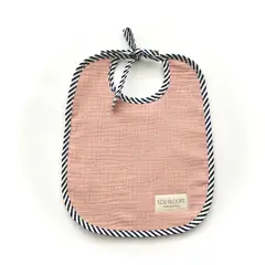 LOU BLOOM - Babero de Muselina - Palo Rosa -