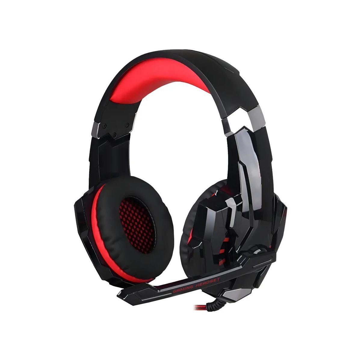 GENERICO - Auriculares Gamer con Luz LED y Micrófono para Labg