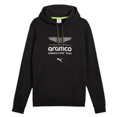 PUMA - Poleron Aston Martin Racing Oficial 2026 Fanwear Negro
