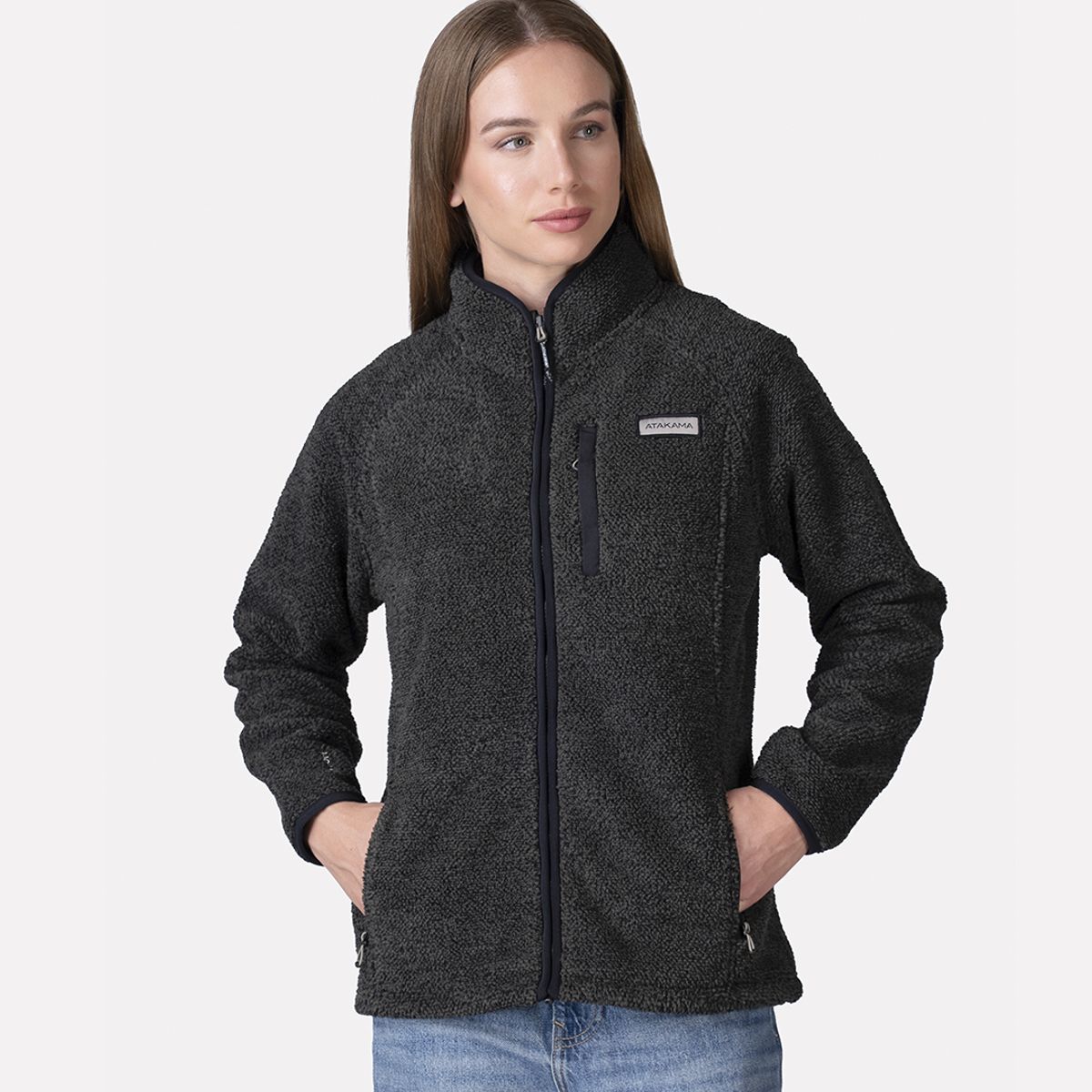 ATAKAMA OUTDOOR - Polar Térmico Mujer Membrana Cortaviento Ventoff Atakama Outdoor