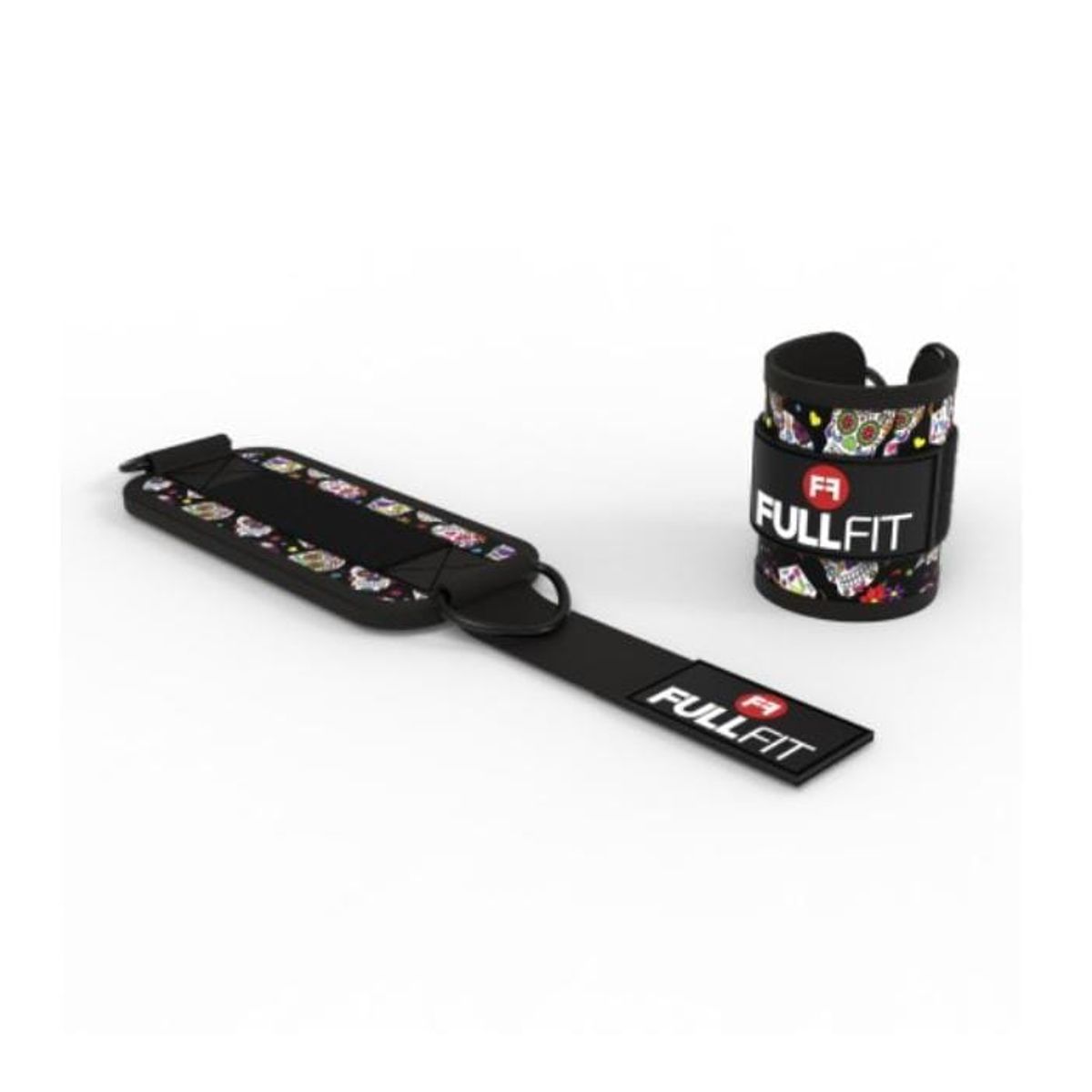 GENERICO - Tobilleras para polea GYM - Skull Par  FullFit