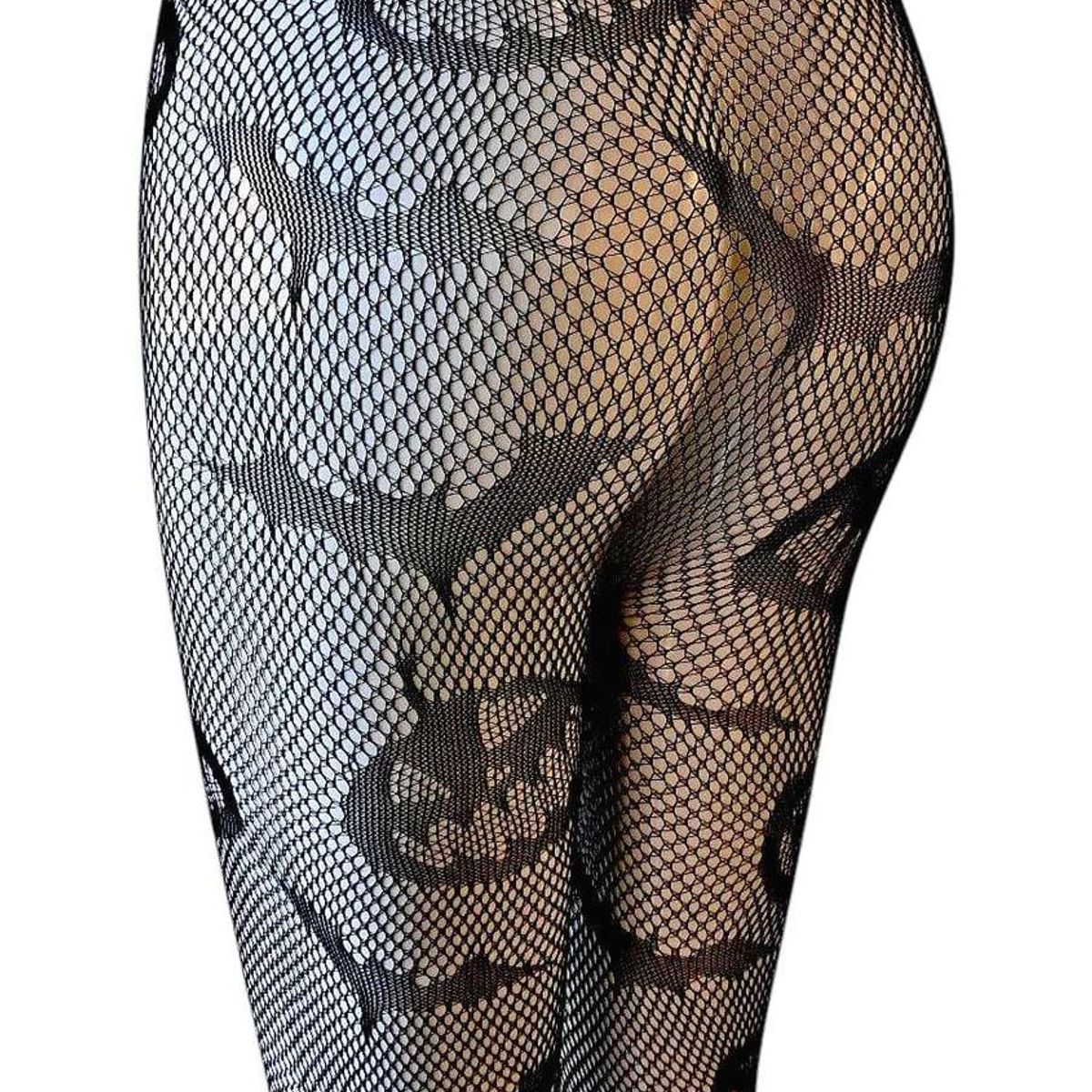 GEN - Pantys Media Malla Mujer Gotica Halloween Panties Estandar