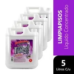 GENERICO - Pack 4 Limpiapisos Concentrado Lavanda 5 Litros TRIED