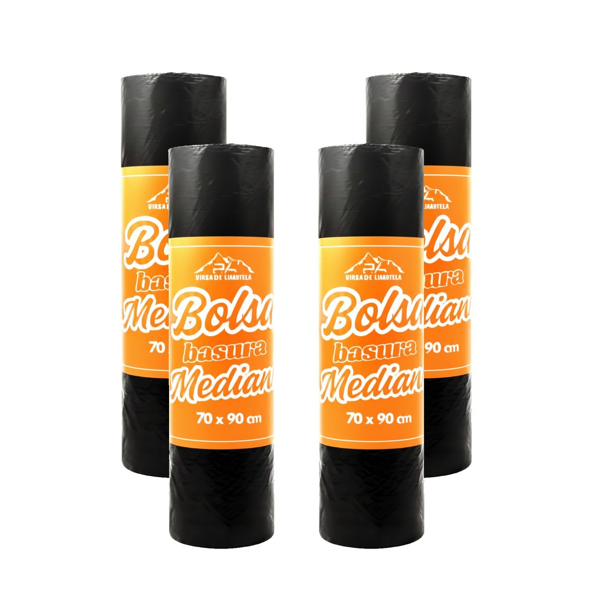 GENERICO - Bolsas De Basura Mediana 70x90 40 Unidades