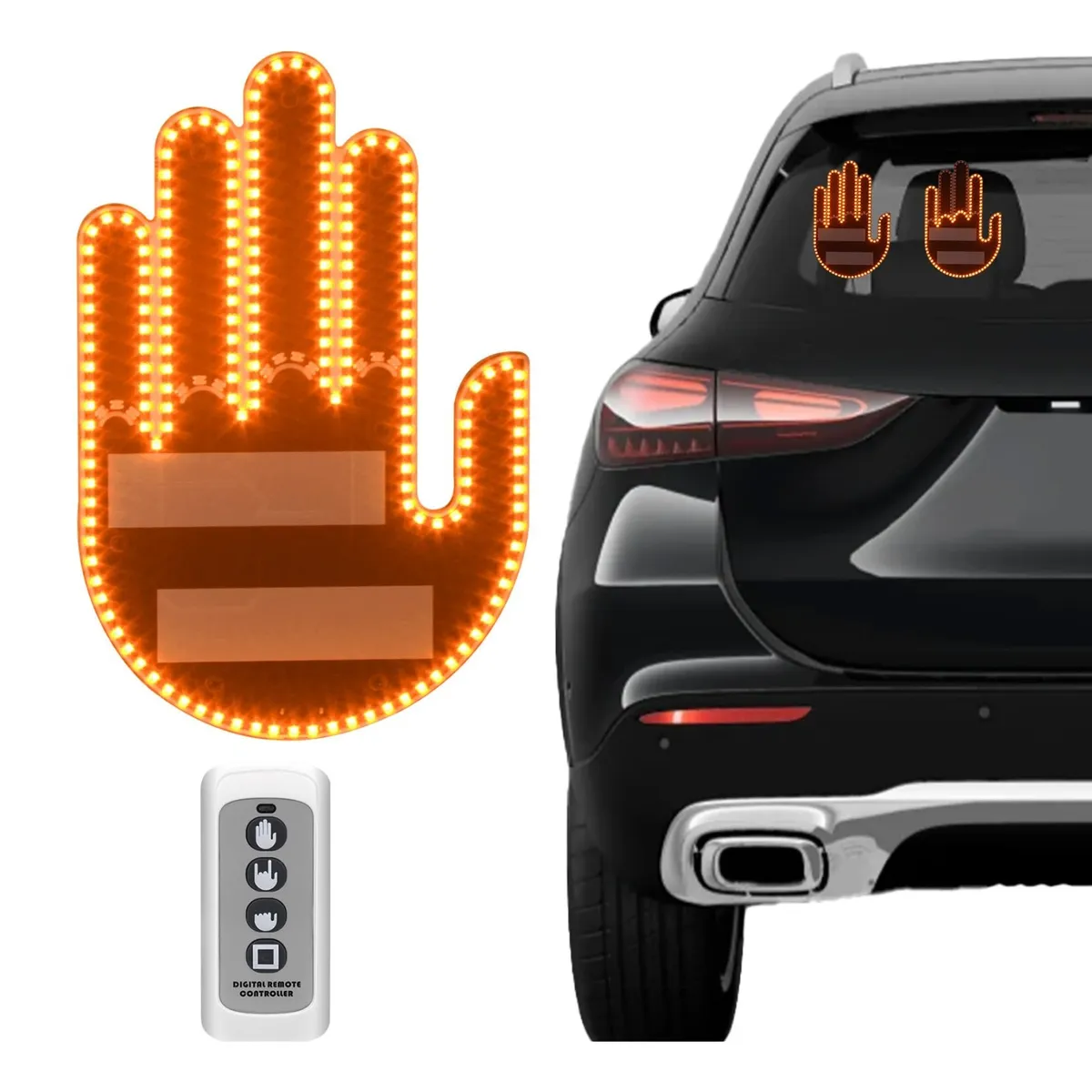 MOVI - LUZ DE COCHE LED DE GESTO DE MANO DIVERTIDO CON CONTROL