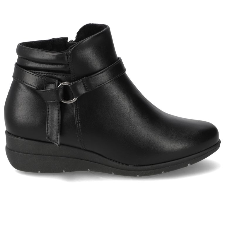 Botín Comfort Mujer Negro