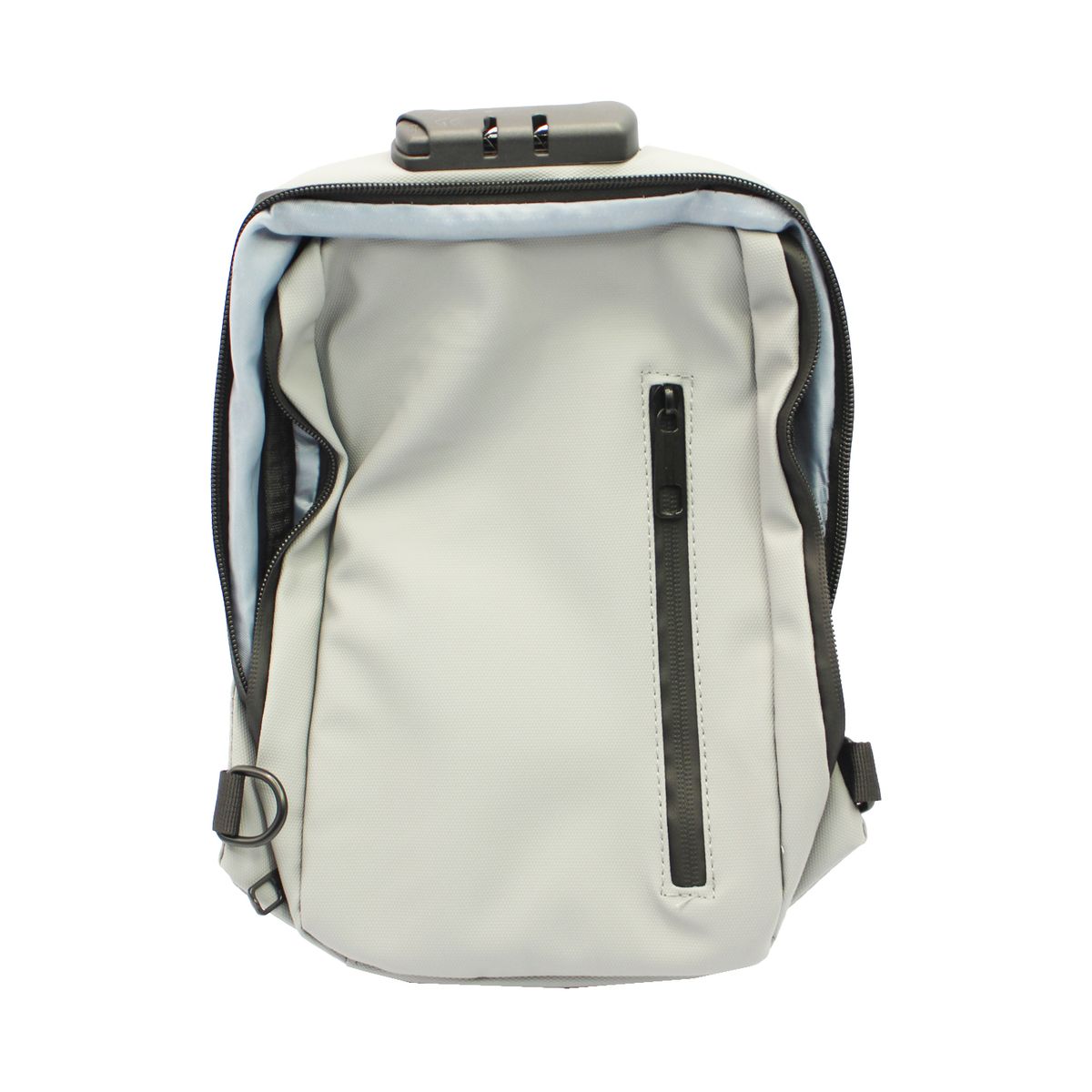 PUNTO STORE - Bolso Cruzado Gris Resistente Casual Outdoor Unisex - PS