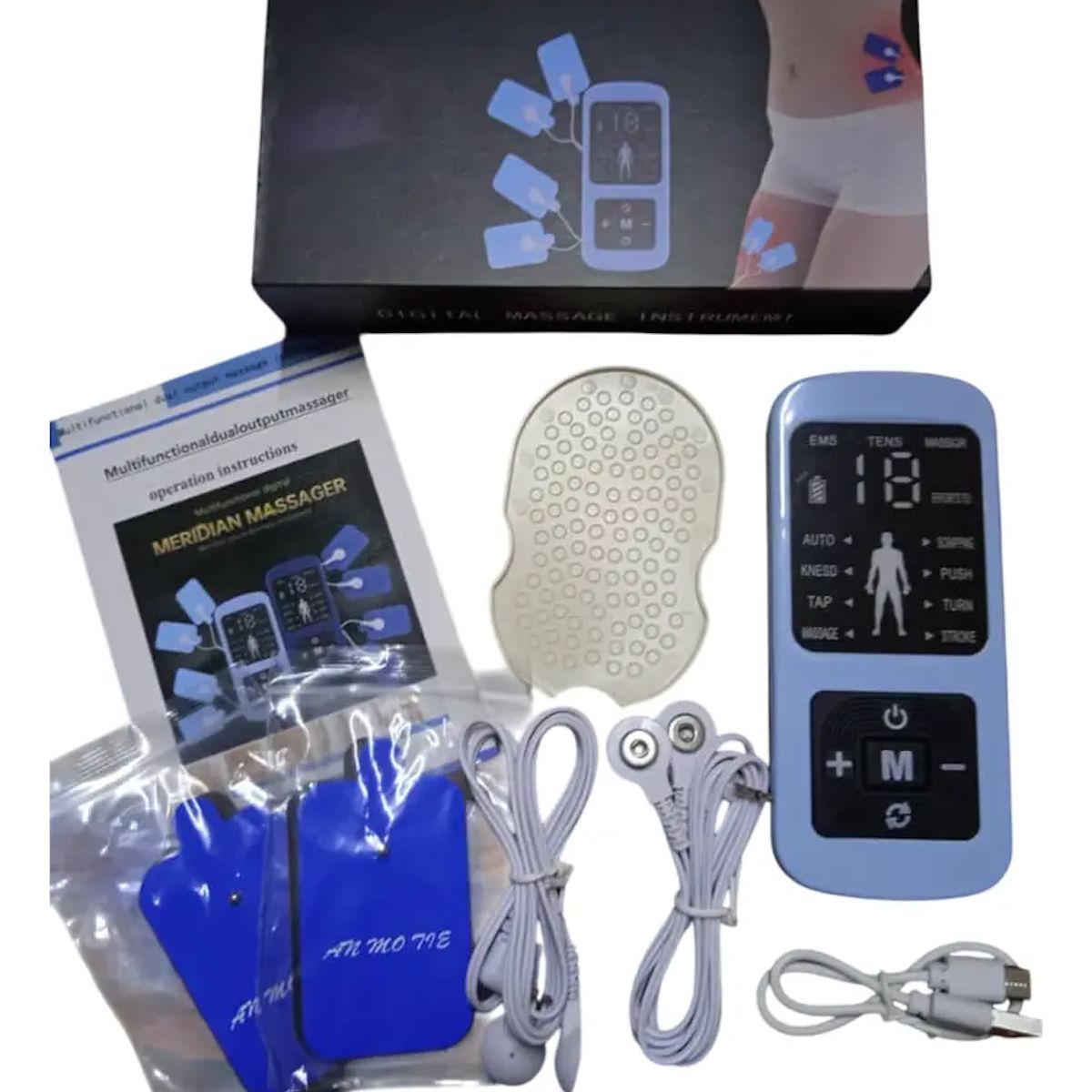 GENERICO - Gimnasia Pasiva Masajeador Muscular Electroestimulador