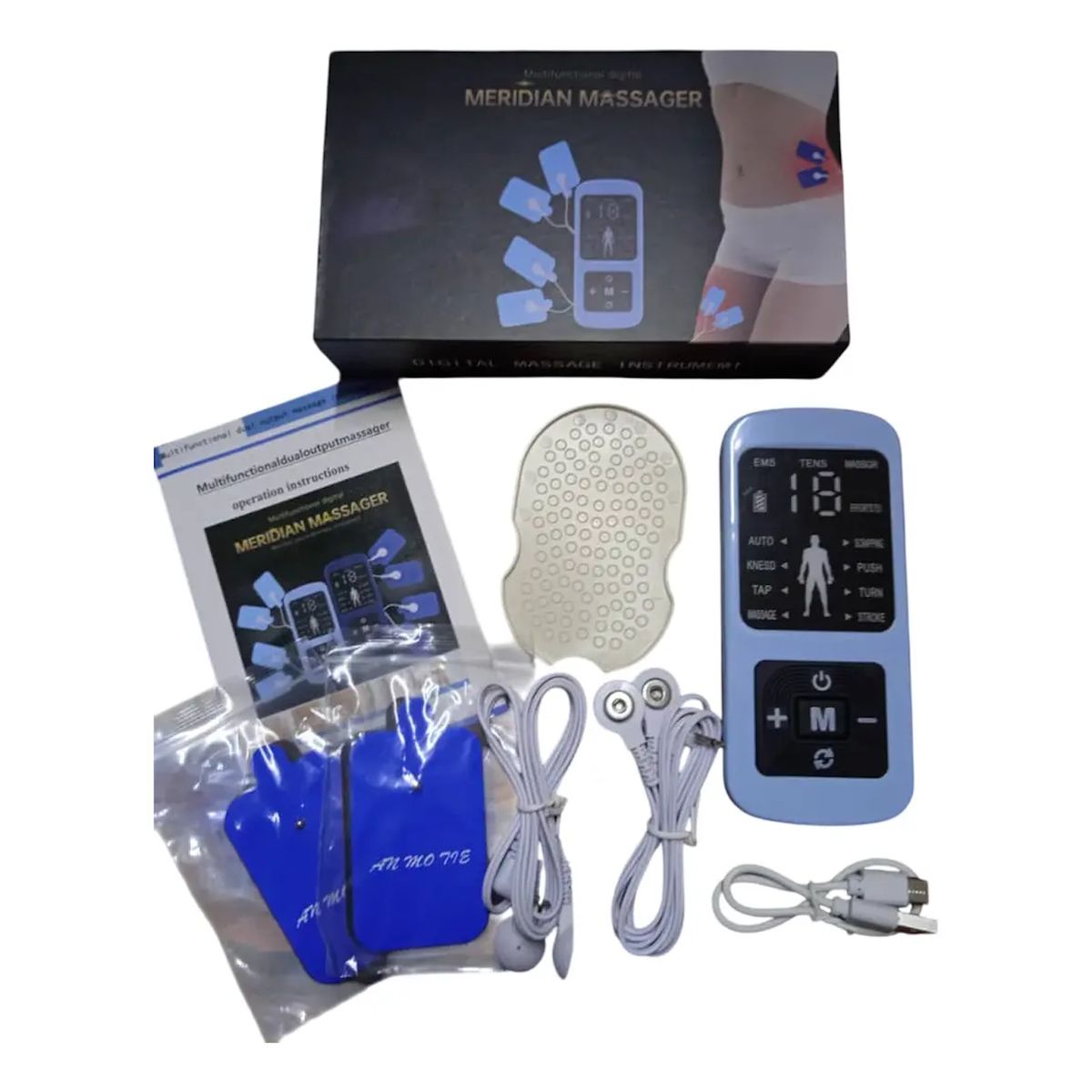 GENERICO - Gimnasia Pasiva Masajeador Muscular Electroestimulador