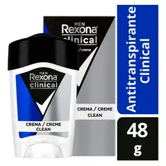 REXONA - Men Clinical Desodorante Crema Clean 48 g