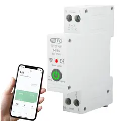 KUANGYE - Interruptor Inteligente Temporizador Protección Y Medición