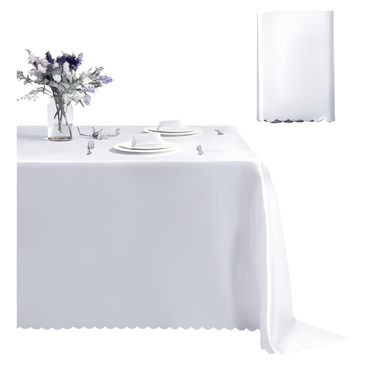 GENERICO - Mantel Rectangular Antimanchas 210 X 150 Cm Mesa Colores