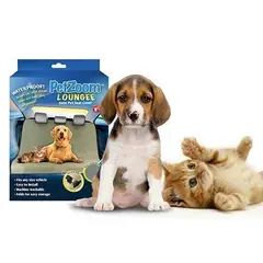 MOVI - FUNDA DOBLE CUBRE ASIENTO TRASERO DE AUTO PARA MASCOTAS