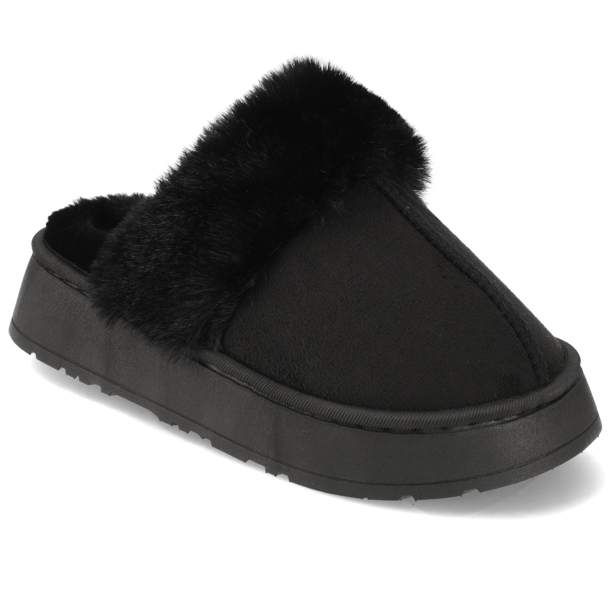 ALQUIMIA - Pantufla Soft Winter Negra