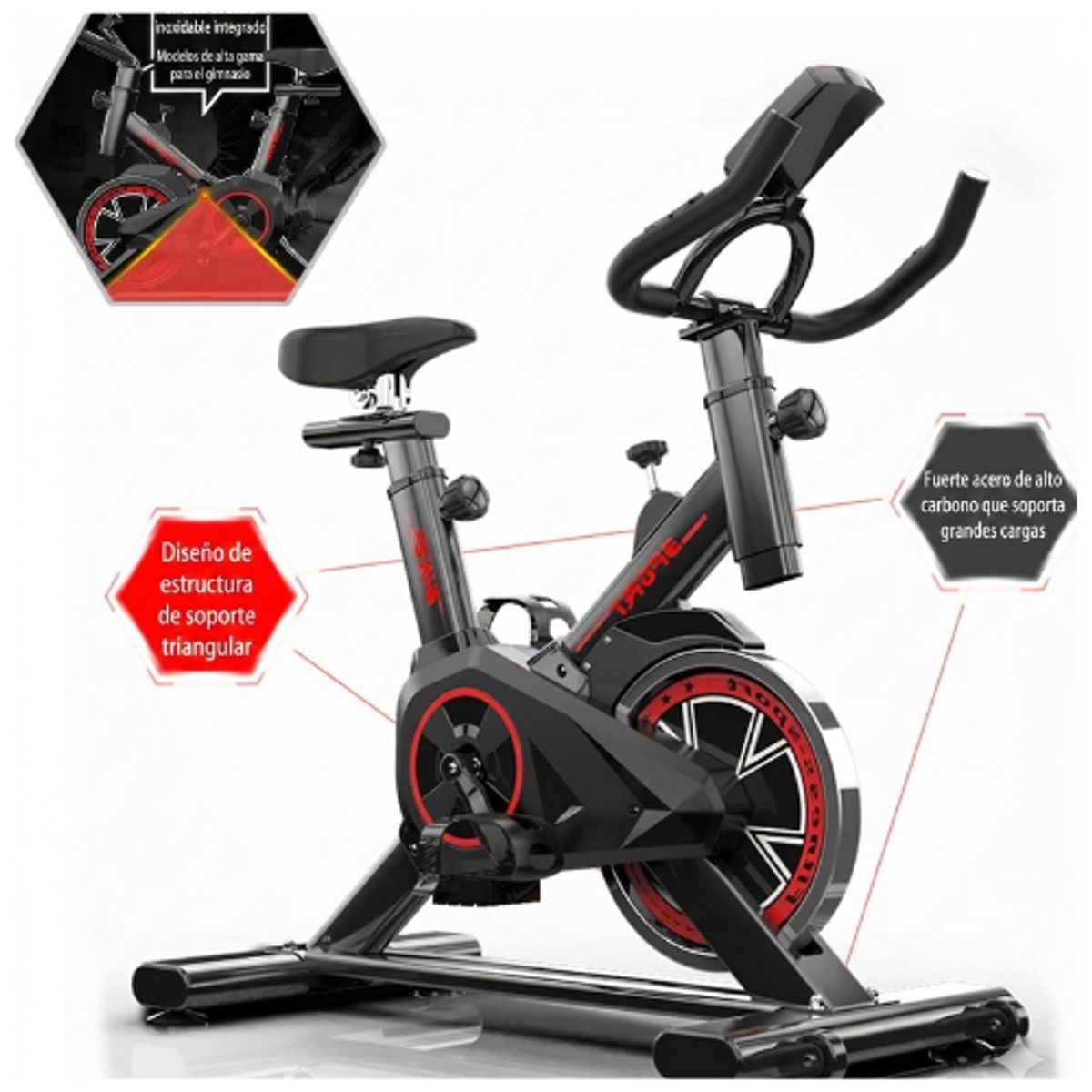 GENERICO - Bicicleta Fija Spinning Profesional TDOO