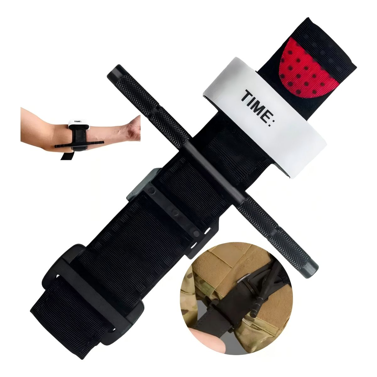 GENERICO - Torniquete Primeros Auxilio Botiquin Kit Curacion Emergencia