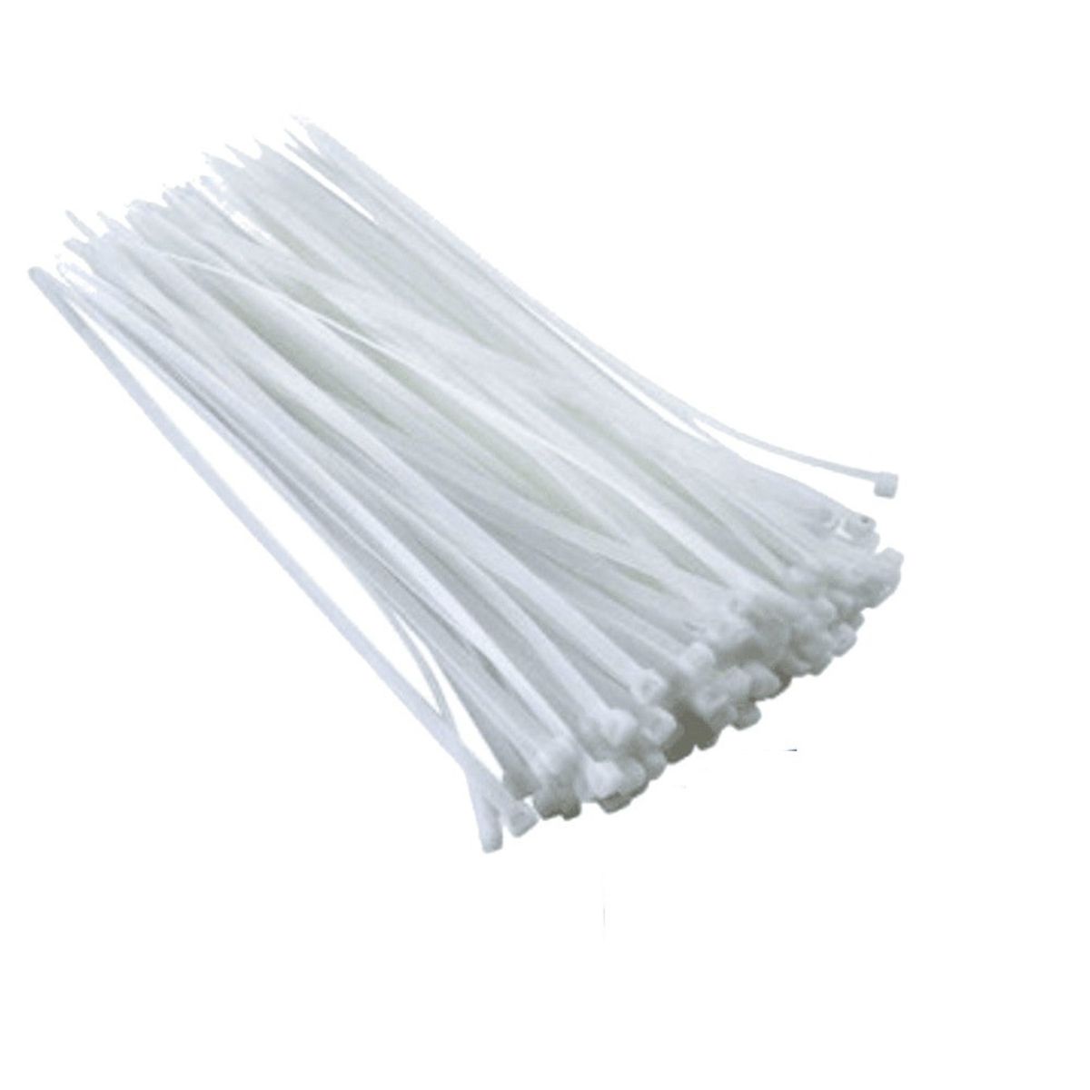 GENERICO - PACK X 4 BRIDAS NAILON P/ CABLES 3,6 MM X 200 MM PQTE 100UND
