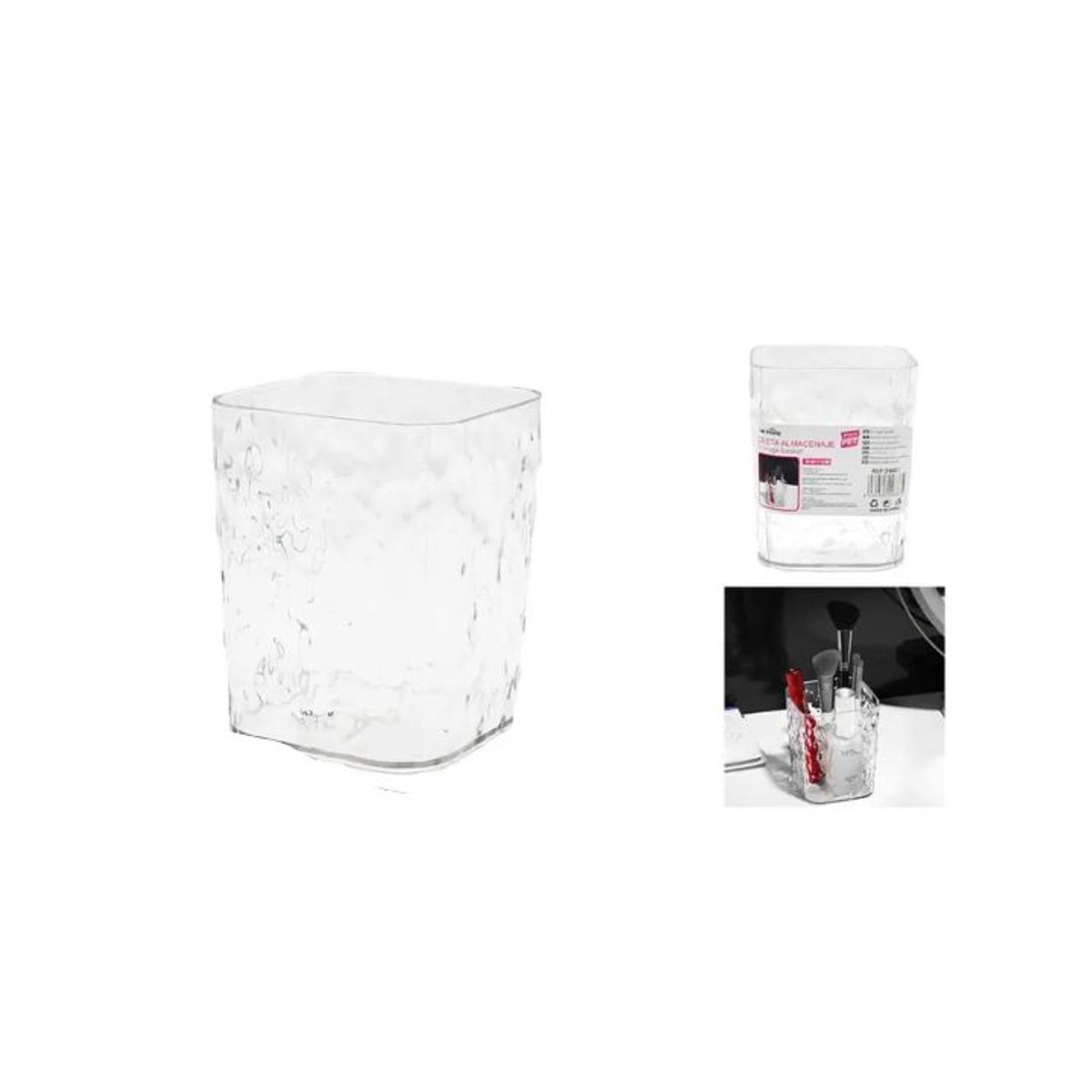 GENERICO - BOTE ORGANIZADOR PARA MAQUILLAJE 11CM