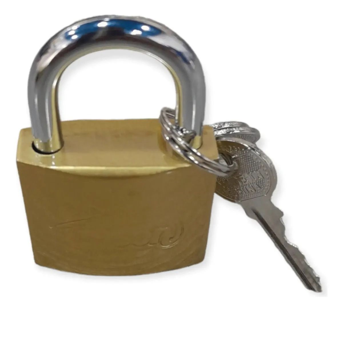 GENERICO - PACK X 3 CANDADO CON LLAVE 32MM